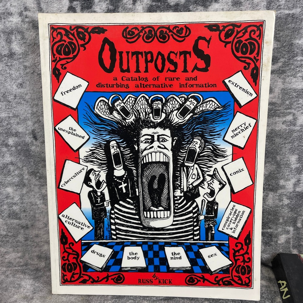 Vtg‎ Outposts Russ Kick Rare Carroll & Graf Alternative Information Catalog 1995